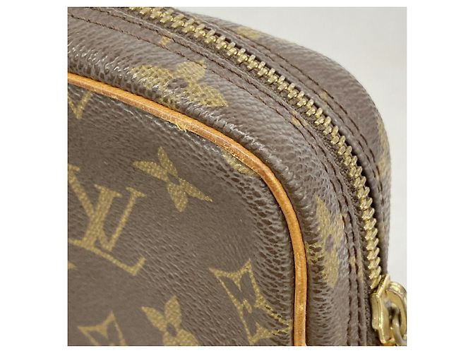 Borsa a pochette Louis Vuitton Monogram Marly Dragonne GM Marrone - vista 6