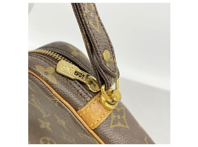 Borsa a pochette Louis Vuitton Monogram Marly Dragonne GM Marrone - vista 8