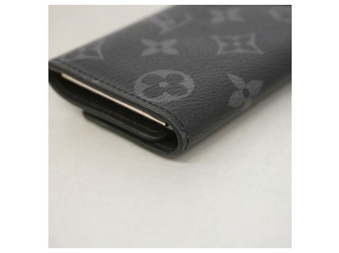 Louis Vuitton Monogram Eclipse Key Case Black - view 6