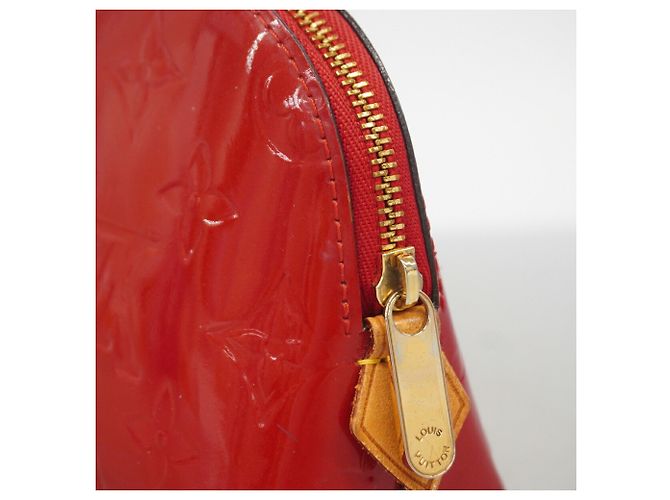 Louis Vuitton Vernis Pochette Tic Bag/Pouch Fuschia - vista 8