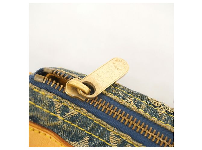 Borsa Louis Vuitton Monogram Denim Neo Speedy Blu - vista 9