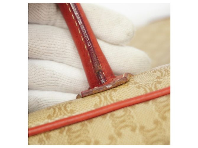 Céline Sac à main Celine Macadam Rouge Beige - vue 7