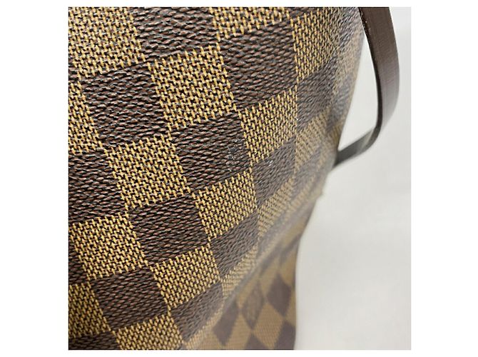 Borsa Tote Louis Vuitton Damier Neverfull MM N51105 Ebene Damier ebene - vista 11