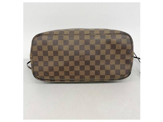 Borsa Tote Louis Vuitton Damier Neverfull MM N51105 Ebene Damier ebene - vista 3