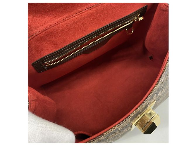 Borsa Louis Vuitton Damier Bergamo MM Damier ebene - vista 4