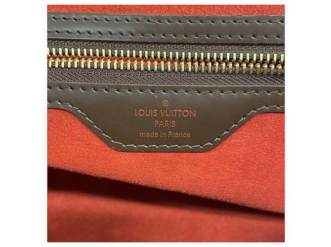 Borsa Louis Vuitton Damier Bergamo MM Damier ebene - vista 5