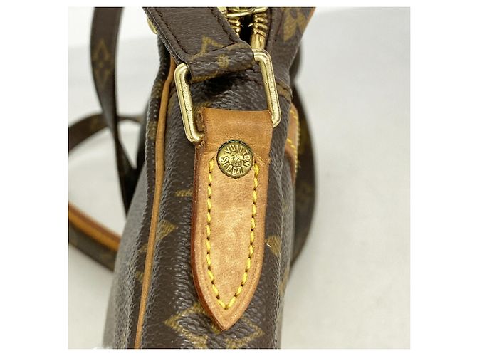 Borsa a tracolla Louis Vuitton Monogram Danube Marrone - vista 9