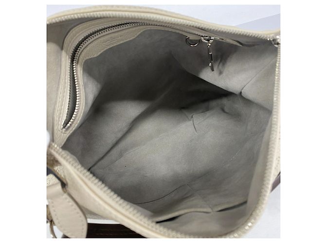 Borsa Louis Vuitton Mahina Selene PM Bianco - vista 4