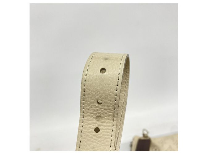 Borsa Louis Vuitton Mahina Selene PM Bianco - vista 9