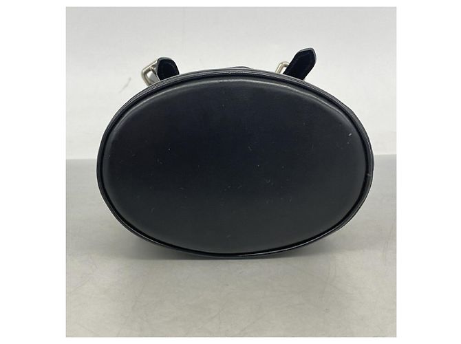 Borsa a mano Little Bucket in raso Monogram Louis Vuitton Nero - vista 3