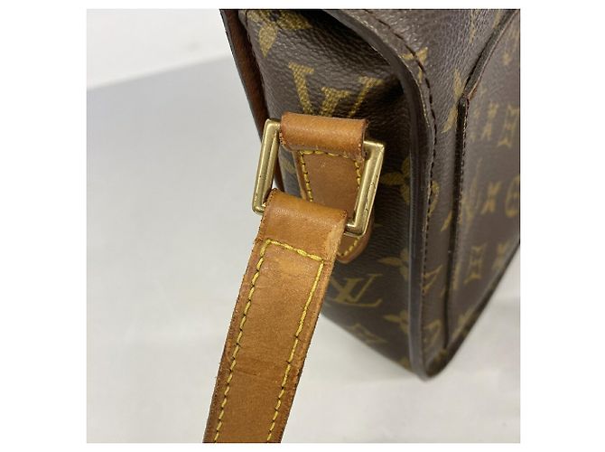 Louis Vuitton Monogram Saint Cloud GM Schultertasche Braun - vista 10