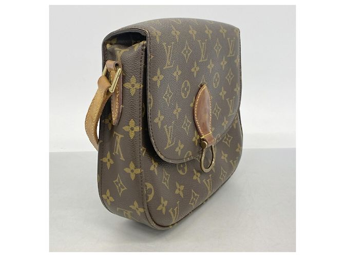 Louis Vuitton Monogram Saint Cloud GM Schultertasche Braun - vista 2
