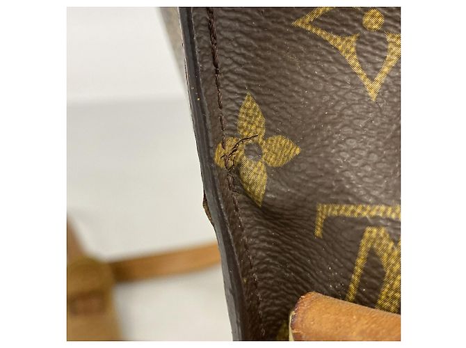 Louis Vuitton Monogram Saint Cloud GM Schultertasche Braun - vista 9
