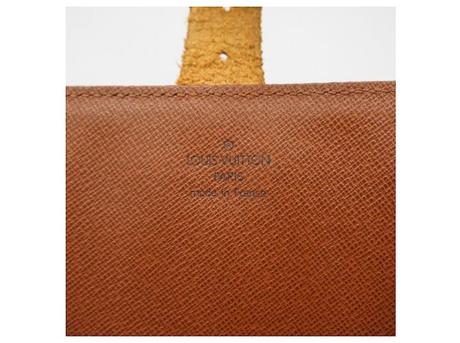 Borsa a tracolla Louis Vuitton Monogram Cartouchiere GM Marrone - vista 5