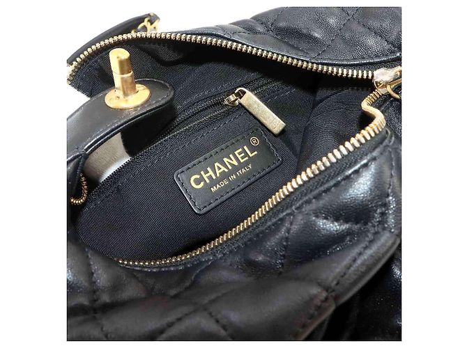 Borsa Hobo Chanel 19 Matelassé Nero - vista 6