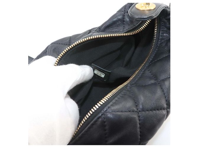 Borsa Hobo Chanel 19 Matelassé Nero - vista 7