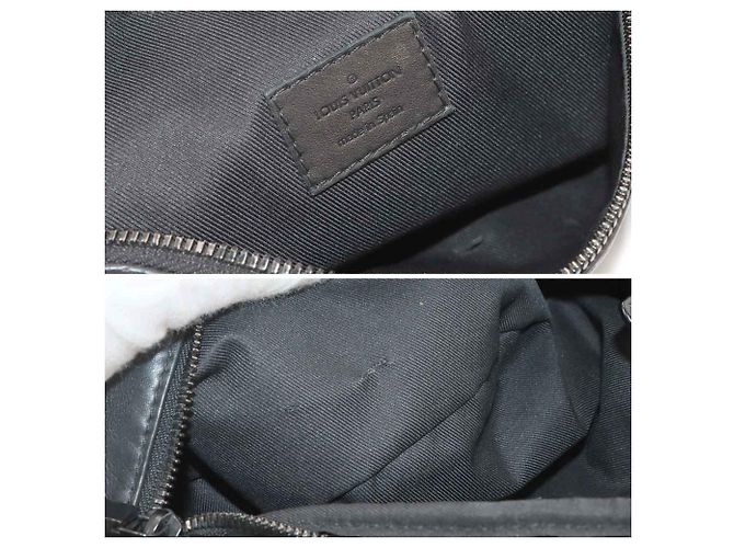 Bumbag Borsello da vita Louis Vuitton Monogram Shadow Discovery Nero - vista 6