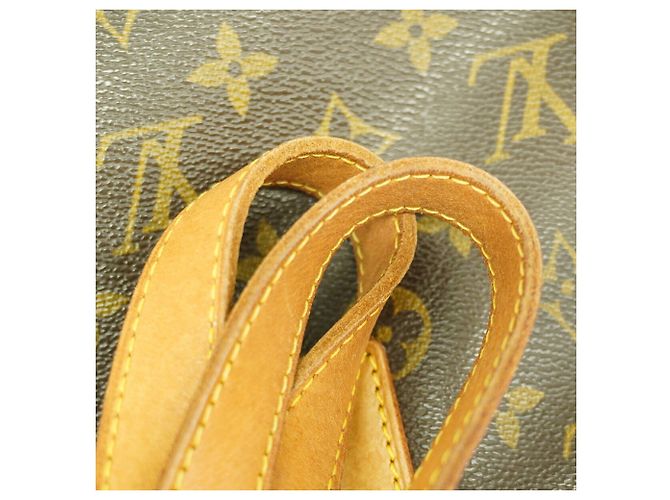 Borsa Cabas Piano Monogram Louis Vuitton Marrone - vista 7