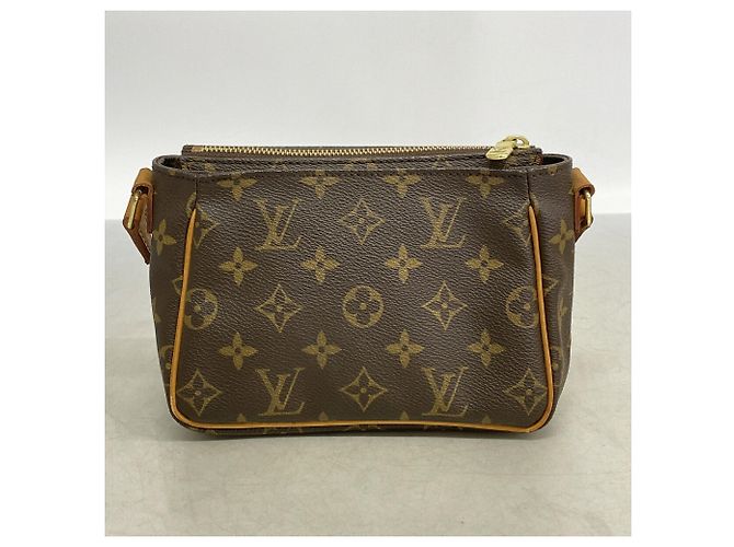Borsa a tracolla Louis Vuitton Monogram Vivacite PM Marrone - vista 10