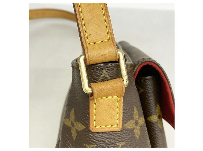 Borsa a tracolla Louis Vuitton Monogram Vivacite PM Marrone - vista 8