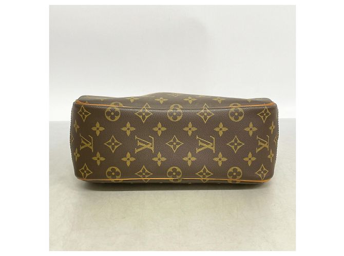 Borsa Louis Vuitton Monogram Trouville M42228 Marrone - vista 3