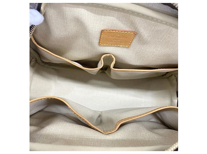 Borsa Louis Vuitton Monogram Trouville M42228 Marrone - vista 4