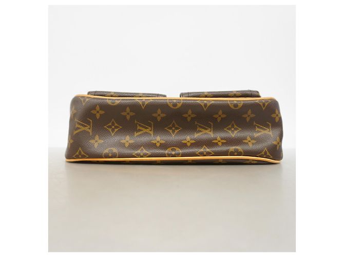Borsa a tracolla Louis Vuitton Monogram Hudson GM Marrone - vista 3