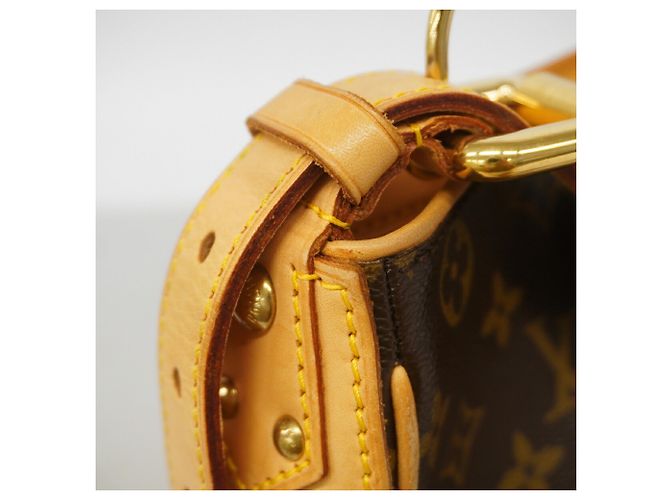 Borsa a tracolla Louis Vuitton Monogram Hudson GM Marrone - vista 7
