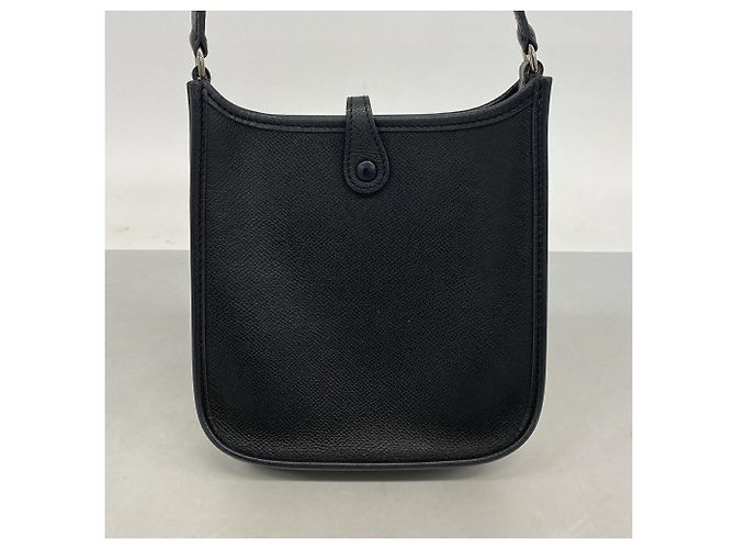 Hermès Borsa a tracolla Hermes Evelyne TPM Nero - vista 11
