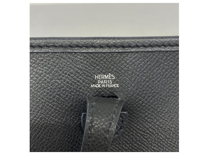 Hermès Borsa a tracolla Hermes Evelyne TPM Nero - vista 5