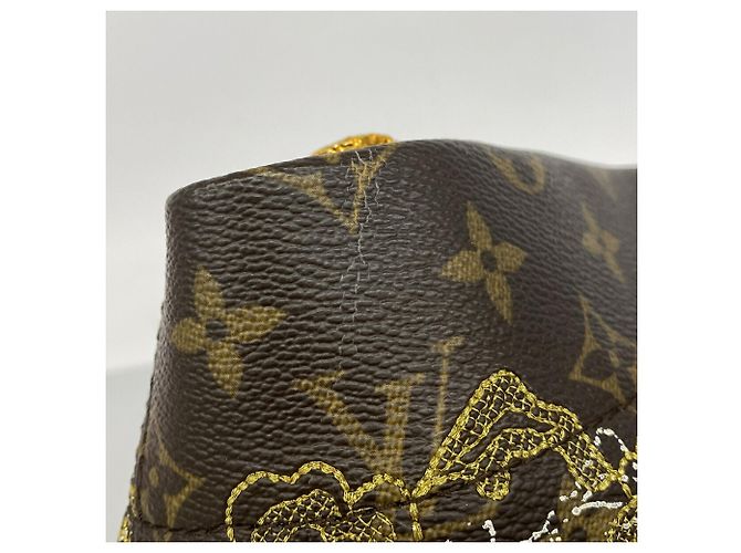 Borsa a tracolla Louis Vuitton Monogram Dentelle Fersen Multicolore - vista 6