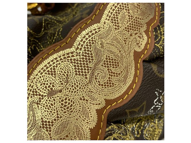 Borsa a tracolla Louis Vuitton Monogram Dentelle Fersen Multicolore - vista 8
