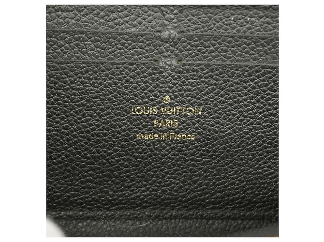 Louis Vuitton Monogram Empreinte Portefeuille Clemence Long Wallet Nero - vista 4