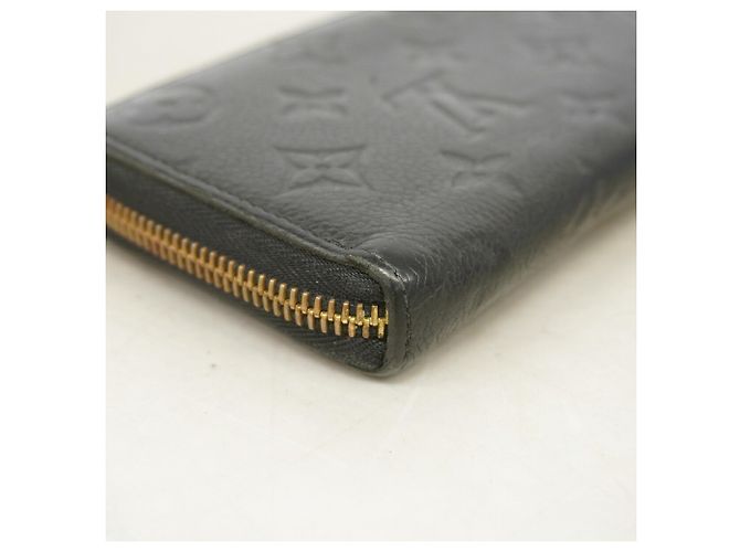 Louis Vuitton Monogram Empreinte Portefeuille Clemence Long Wallet Nero - vista 5