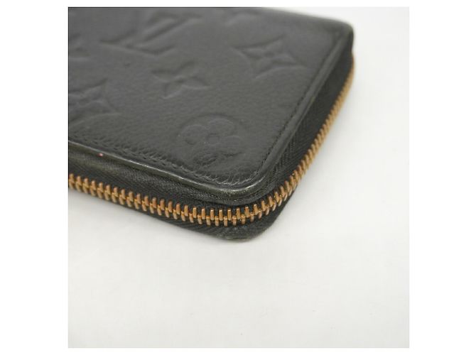 Louis Vuitton Monogram Empreinte Portefeuille Clemence Long Wallet Nero - vista 6