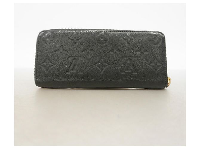 Louis Vuitton Monogram Empreinte Portefeuille Clemence Long Wallet Nero - vista 7