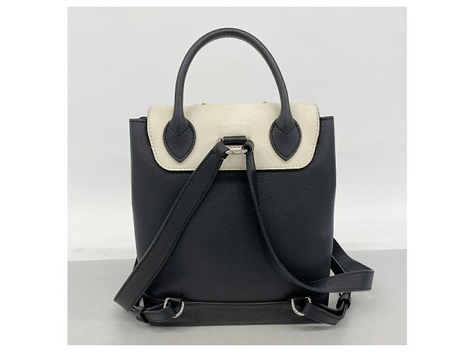 Louis Vuitton Lockme Rucksack Studs M54108 Schwarz Weiß - Ansicht 14