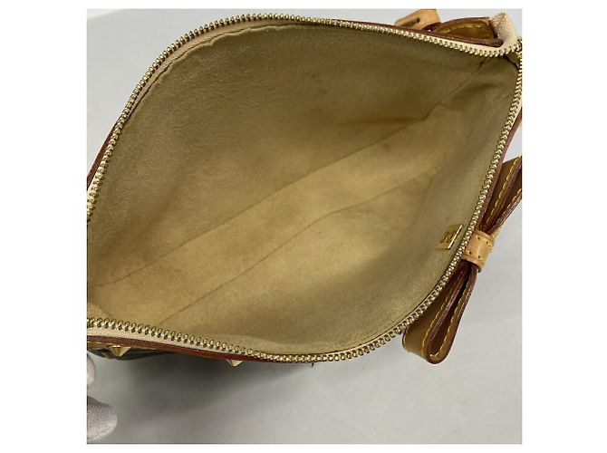 Louis Vuitton Monogram Cherry Blossom Pochette Accessoires Marrone - vista 4