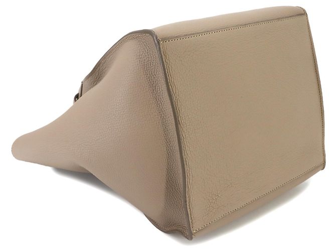 Céline Celine Big Bag Small Borsa a mano 2-Way Beige - vista 4