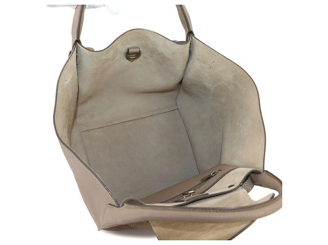 Céline Celine Big Bag Small Borsa a mano 2-Way Beige - vista 6