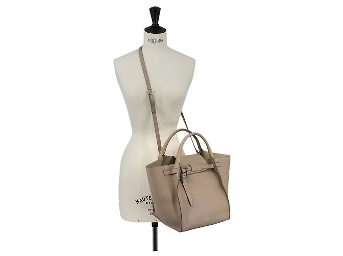 Céline Celine Big Bag Small Borsa a mano 2-Way Beige - vista 9