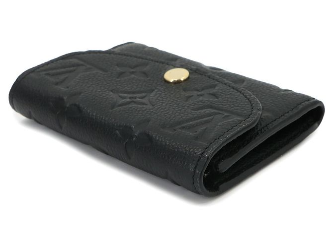 Louis Vuitton Monogram Empreinte Bi-Fold Wallet Black - view 4