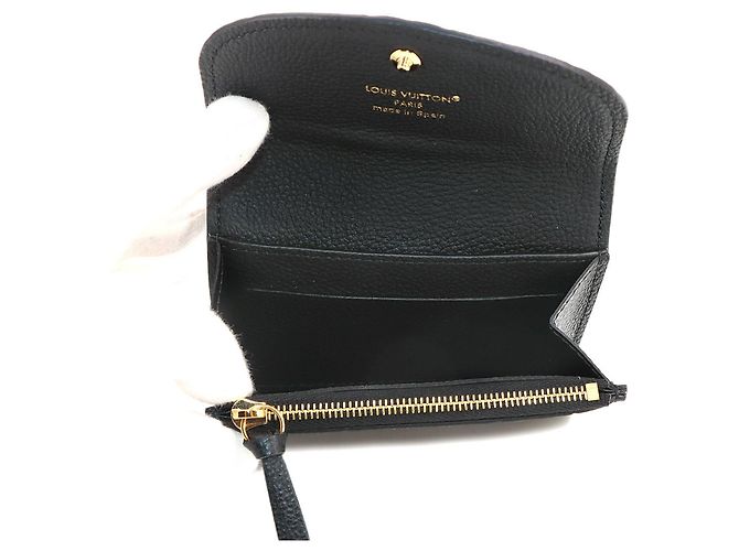Louis Vuitton Monogram Empreinte Bi-Fold Wallet Black - view 6