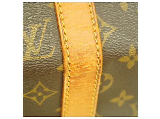 Louis Vuitton Boston Monogram Keepall 50 Marrone - vista 11