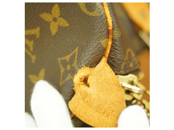 Louis Vuitton Boston Monogram Keepall 50 Marrone - vista 12
