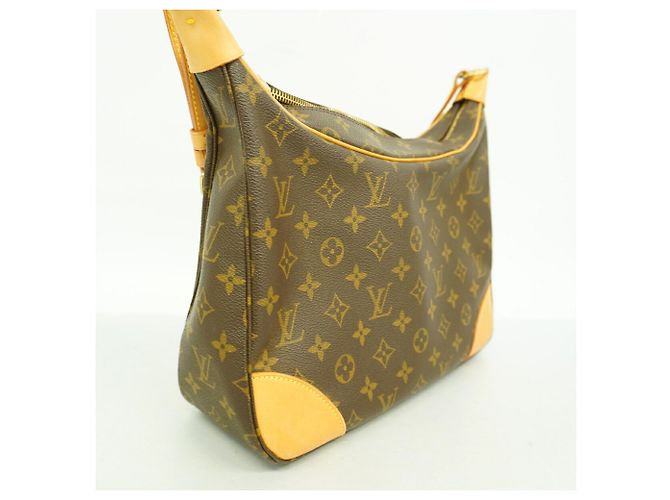 Borsa a tracolla Louis Vuitton Monogram Boulogne 30 Marrone - vista 2