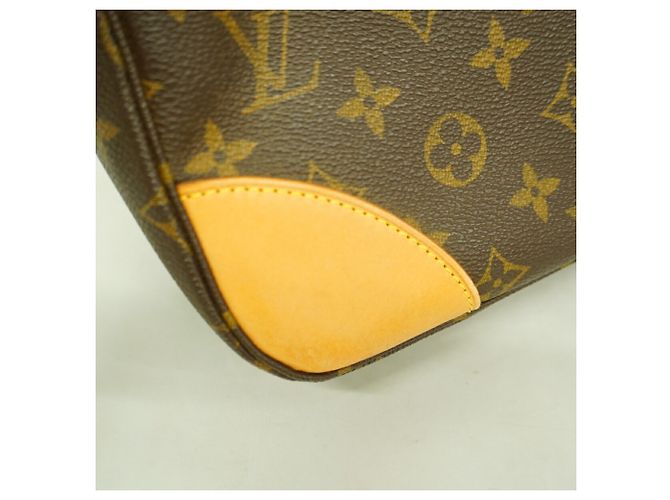 Borsa a tracolla Louis Vuitton Monogram Boulogne 30 Marrone - vista 8