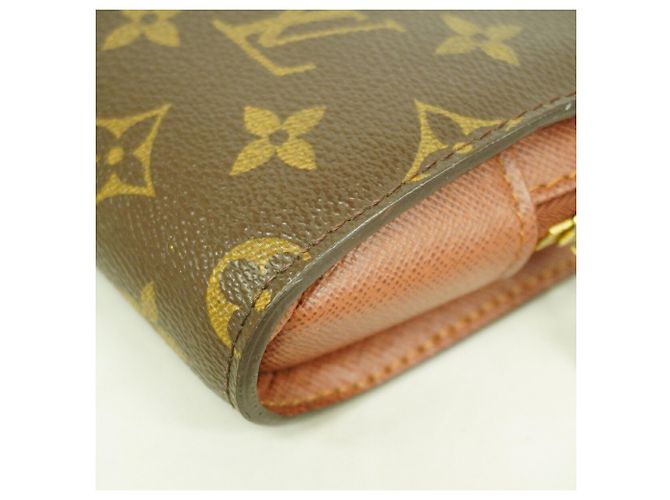 Borsa a pochette Louis Vuitton Monogram Orsay Marrone - vista 8