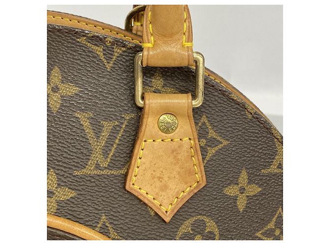 Borsa Louis Vuitton Monogram Ellipse PM Marrone - vista 8