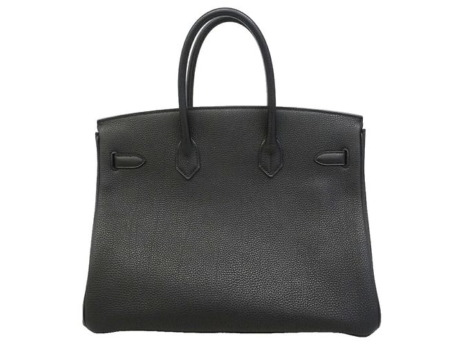 Hermès Borsa Hermes Birkin 35 Togo Black Nero - vista 10